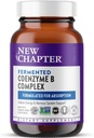 New Chapter Vitamin B Complex – Fermented Coenzyme B Complex Rich in Vitamin B12 + Vitamin B6 + Biotin + Made with Organic Ingredients - 60 ct