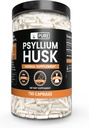 PURE αρχικά ΣΥΣΤΑΤΙΚΑ Psyllium Husk (730 κάψουλες) Δεν Μαγνήσιο ή Ρύζι Fillers, πάντα καθαρό, Εργαστήριο Επαληθευμένο