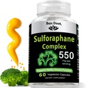 550mg Sulforafane Supplement with Glucoraphanin and Myrosinase 