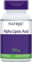 Natrol Alpha Lipoic Acid 300mg Κάψουλες, 50 Count (Pack of 3)