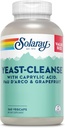 SOLARAY Yeast Cleanse, Αντιοξειδωτική υποστήριξη με καπρυλικό οξύ, PAU d'Arco, εκχύλισμα ρίζας γλυκόριζας και εκχύλισμα σπόρων γκρέιπφρουτ, 60 ημερών εγγύηση, 60 ημερών εγγύηση, 60 μερίδες, 360 VegCaps
