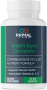 Primal Health Bright Eyes Complete - οφθαλμική & ωχροκοιλιακή υγεία - Καθαρή όραση - Lutein & Zeaxanthin Formula - Healthy Eyesight - Relieves Eye Strain from Blue Light - Συμπλήρωμα διατροφής - 30 κάψουλες