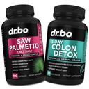 Saw Palmetto για τις γυναίκες Hair Loss & Colon Cleanser - DHT Blocker για την ανάπτυξη των γυναικών & 15 ημέρα Colon Cleanse Εντερογενή χάπια Detox - Pure Saw Palmetto Hair Loss συμπλήρωμα Bowel Movement Κάψουλες