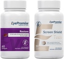 EyePromise Επαναφορά Macular συμπλήρωμα υγείας Screen Shield Teen Μασώμενη βιταμίνη ματιών