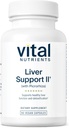 Vital Nutrients Liver Support II with Picrorhiza, Milk Thittle and Curcumin 