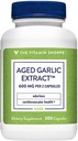 The Vitamin Shoppe Odorless Aged Garlic Extract - Υποστηρίζει την καρδιοαγγειακή υγεία - 600 MG (300 κάψουλες)