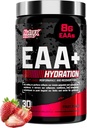 Nutrex Research EAA Hydration | EAAs + BCAA Powder | Muscle Recovery, Strength, Muscle Building, Endurance | 8G Essential Amino Acids + Electrolytes | 30 Servings (Fruit Punch)