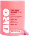 O Positiv URO Vaginal Probiotics for Women pH Balance with Prebiotics & Lactobacillus Probiotic Blend - Vaginal Health Supplement - Promote Healthy Vaginal Odor & Vaginal Flora, 60 Count (Pack of 1)