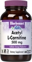 BlueBonnet Acetyl L-καρνιτίνη 500 mg Βιταμίνη Κάψουλες, 60 Count