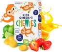 Ωμέγα 3 Gummies - Ultra-High DHA Chewable Gel Gummy - Ωμέγα 3 για τα παιδιά υποστηρίζει τον εγκέφαλο και την υγεία των ματιών - Ζάχαρη-ελεύθερο φυσικό άρωμα φρούτων - παιδιά Ωμέγα 3 ψάρια Oil Gummies (30 κόμης)