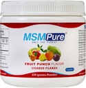 KALA ΥΓΕΙΑ MSMPure Fruit Punch Flavored Coarse MSM Powder Fleakes – US-Made MSM για την κοινή υγεία, εμφάνιση του δέρματος, και Hair & Nail Support – 8,8 oz, Organic Sulfur