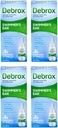 Debrox Swimmer's Ear Drying Drops για Ενήλικες & Παιδιά, 1 Fl oz. (Συσκευασία των 4)