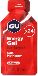 Gel, Vegan, χωρίς γλουτένη, Kosher και ενέργεια χωρίς γαλακτοκομικά για κάθε προπόνηση, 24-Count, Cola Me-Happy