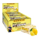 FITCRUNCH Snack Size Protein Bars, 6-Layer Baked Bar, 3g Sugar & Soft Cake Core (9 Bars, Lemon Cake)