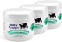 Smith's Amish JointEase Loothing Cream 3 Pack (Three 4 oz Jars) με την Άρνικα, το Tea Tree, τον Ευκάλυπτο, τη Μέντα και τη Ρόζμαρι