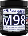 M98 Resveratrol Complete (M98-RC) - Καλύτερα από Super Micronized - καθαρή σκόνη - 25 γραμμάρια