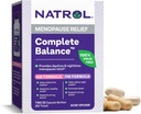Natrol Πλήρης Ισορροπία, Συμπλήρωμα Διατροφής για Εμμηνόπαυση Ανακούφιση, Α.Μ./Π.Μ. Εμμηνόπαυση Ανακούφιση για Γυναίκες, 60 Κάψουλες, Μέχρι 30 Ημέρα προσφοράς