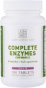 Amy Myers MD Digestive Enzymes Chewable – Complete Enzymes Support Leaky Gut, Acid Reflux, Gas, Bloating, Gluten Exposure – Amylase, Lipase, Lactase, Alkaline, Protease, Sucrase + More – 180 Tablets