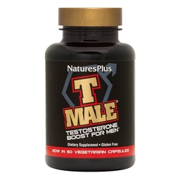 NaturesPlus T Άντρας - 60 κάψουλες χορτοφαγίας - Προάγει την αύξηση των μυών & Stamina, Ενίσχυση Mood - Χωρίς γλουτένη - 30 Σύνολο εξυπηρετήσεων
