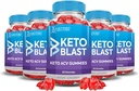 (5 Pack) Μηλίτης μηλίτη αμπελιού 1000MG Κέτο Blast Keto ACV Gummies Σύνθετη Φόρμουλα Formulated with Ρόδι χυμούς τεύτλων σκόνη B12 Vegan Non GMO 300 Gummys