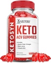 Justified Laboratories Ketosyn Keto ACV Gummies Advanced Formula 1000MG Ketosyn Keto Gummies Apple Cider Vinegar Formulated with Romegranate Beet Juice Powder B12 Vegan Non GMO 60 Gummys