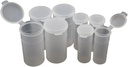 2&4 Ounce Supplement Storage Container (Replacement, Spare Set, Extra)