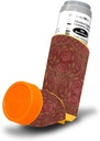 MightySkins Skin for Proventil HFA Asthma Inhaler - Χαρτί λουλούδια 