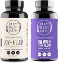Happy Healthy Hippie Πηγαίνετε με την υποστήριξη εμμηνόπαυσης ροής & Joy Filled Mood Support