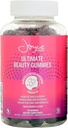 Joyce Giraud Ultimate Gummies ομορφιάς, 30-Day Supply, Υποστηρίζει την ενυδάτωση του δέρματος & υγιεινό τόνο του δέρματος, 90 Gummies