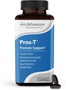 Pros-T - Συμπλήρωμα υποστήριξης Prostate - Saw Palmetto, Phytosterol, Ψευδάργυρος, Νέτλ, Βιταμίνη D-3 & B6 - Προώθηση Υγιεινή λειτουργία Prostate & κανονική ροή ούρων - Βελτίωση ακεραιότητας ιστού - 60 Softgels