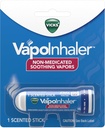Vicks VapoInhaler, Φορητό Nasινικό εισπνευστήρα, μη φαρμακούχο, Καταπραϋντικό Vapors, Menthol Scent, 1 κόμης
