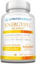 Εγκεκριμένα Science Energysyl - Caffeine Free - με Adaptogens, Β Βιταμίνες, και Bioperine - 1 Μήνας Προσφορά - 60 Κάψουλες - Κατασκευάζονται στις ΗΠΑ