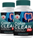 Colon Clean Pro - Colon Clean Pro Premium Συμπλήρωμα Διατροφής (2 Συσκευασία, 120 Κάψουλες)