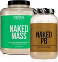 NAKED χωρίς πρωτεΐνη σόγιας: 8LB Vegan Μάζα και 2LB PB