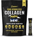Premium Collagen Peptides σκόνη, 30 Sticks Travel Packets (Type I, III), Άγευστη Collagen Protein Powder to Go, Hydrolyzed Collagen Peptides for Skin Hair Nail Joint, 10g per Serving, Paleo & Keto