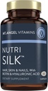Mt. Angel Vitamins: Κάψουλες NutriSilk. Προωθεί υγιή μαλλιά & δέρμα, ενίσχυση κολλαγόνο, βιταμίνες Β, 60 κάψουλες