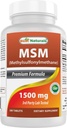 Best Naturals MSM 1500 mg 180 δισκία