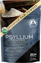 Organic Psyllium Husk Powder - Premium Indian Natural Soluble Fiber Supplement, Natural Laxative, Perfect Colon Cleanser & Body Detox - Gluten Free, Vegan & Keto Friendly (8oz)