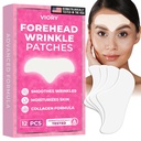 Proehead Wrinkle Patches Smoothing Overnight - Anti Wrinkle Patches for Face and Forehead Fine Lines & Frown Lines - Με Αλόη, Κολλαγόνο, Βιταμίνη Ε, Υαλουρονικό Οξύ 12 τμχ
