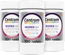 Centrum Silver Πολυβιταμίνη γυναικών για γυναίκες 50 Plus, Multivitamin / Multimineral συμπλήρωμα με βιταμίνη D3, Β Βιταμίνες, ασβέστιο και αντιοξειδωτικά, Χωρίς γλουτένη, μη ΓΤΟ Συστατικά - 300 Count