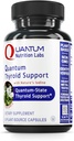 QNL Quantum Thyroid Support Supplement - Pure Thyroid Support Complex - Βοηθήματα Ορμονική Ισορροπία για Γυναίκες & Άνδρες - Vegan Thyroid Complex - Χαρακτηριστικά Ιώδιο - 60 Κάψουλες Φυτικής Πηγής