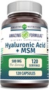 Amazing Formulas Hyaluronic Acid & MSM συμπλήρωμα 