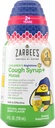Zarbee's Children's Nighttime Honey Cough Syrup + Mucus for Kids 2+ + Dark Honey, Ivy Leaf, & Calming Chamomile, #1 Παιδιατρικός Συνιστάται, Drug & Alcohol-Free, Mixed Berry, 4 fl. oz.
