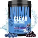 Clear Whey Isolate Protein Powder - Easy to Digest and Mix, 5g BCAA, Deliciously Juicy, Refreshing Anytime Drink for Men and Women, Blueberry Acai 500g (20 Servings)