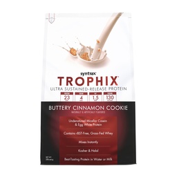 Τρόφιξ διατροφής Syntrax, Ultra Stensive-Release Protein Powder Blend, Real Cookie κομμάτια, Buttery Cinnamon Cookie, 2 lbs