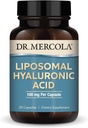 Δρ. Mercola Liposomal Hyaluronic Acid, 30 Σερβιέτες (30 κάψουλες), 100 mg ανά καψάκιο, συμπλήρωμα διατροφής, προάγει την εμφάνιση του δέρματος, μη ΓΤΟ