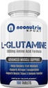 L-Glutamine 1000mg κάψουλες αμινοξέων μετά την αποκατάσταση προπόνηση συμπλήρωμα για το ανοσοποιητικό, Digestive & Gut υποστήριξη Μεταφορέας αζώτου για την αποκατάσταση των μυών & την αντοχή για άνδρες και γυναίκες από Neonutrix Sport