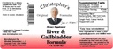 Christopher's Original Formulas Liver & Gallbladder Formula, Herbal Supplement for Detox & Digestive Support, 2 fl oz
