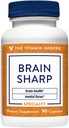 Η βιταμίνη Shoppe Brain Sharp με Acetyl-L-καρνιτίνη, Phosphatidylserine & Β Βιταμίνες για Μνήμη, Εστίαση, Παραγωγή Ενέργειας (90 Κάψουλες)