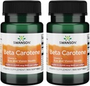 Swanson Beta-Carotene (Vitamin A) Δέρμα ανοσοποιητικό σύστημα Υγεία Αντιοξειδωτική υποστήριξη 10000 Iu (3000 mcg) 100 Sgels (2 Pack)